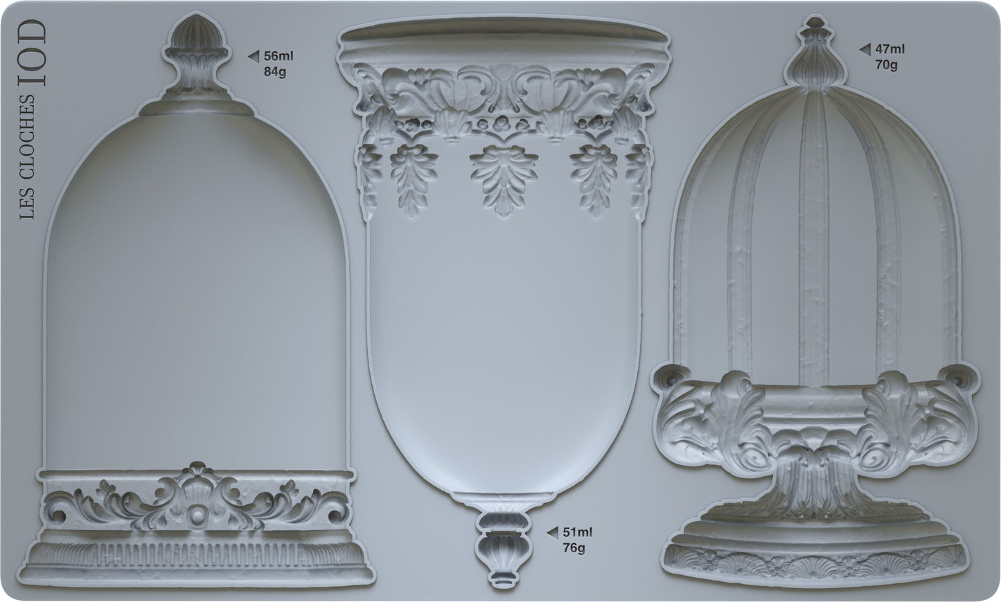 Les Cloches Iron Orchid Designs Mould Set