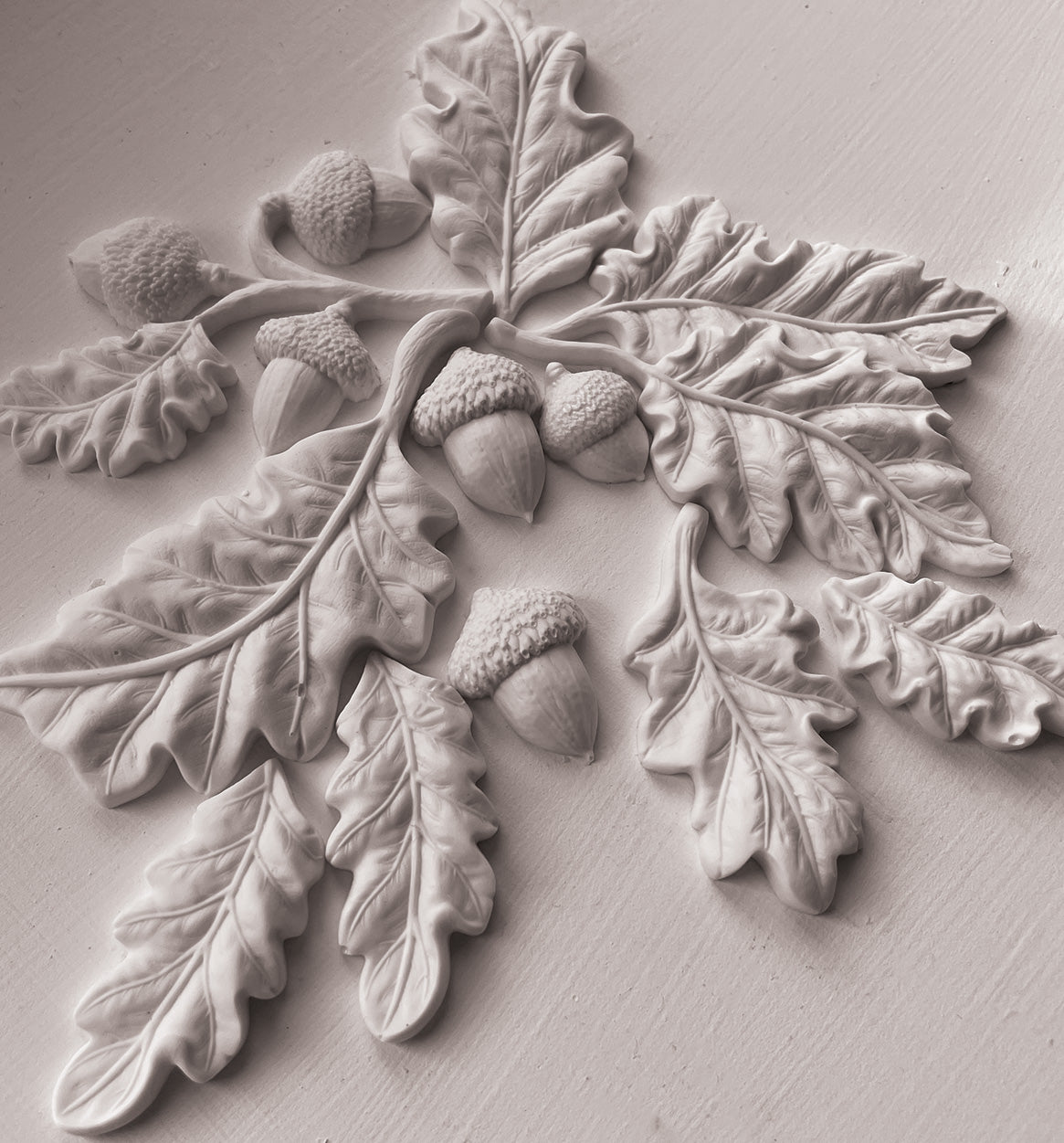 Oak Leaves & Acorns Iron Orchid Designs Mould Set