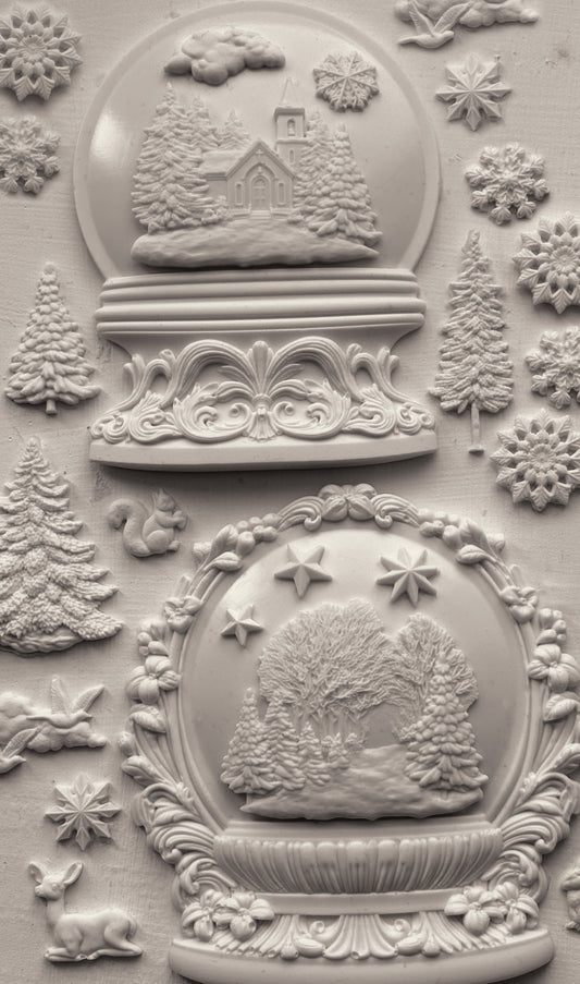 Snow Globes 2025 Holiday Collection Mould set