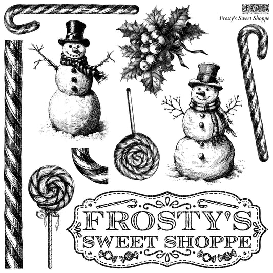 Frosty's Sweet Shoppe Iron Orchid Designs Stamp set