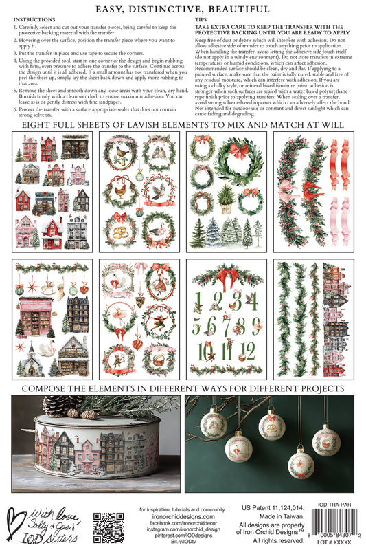 Partridge Lane 2025 Holiday Collection Transfer