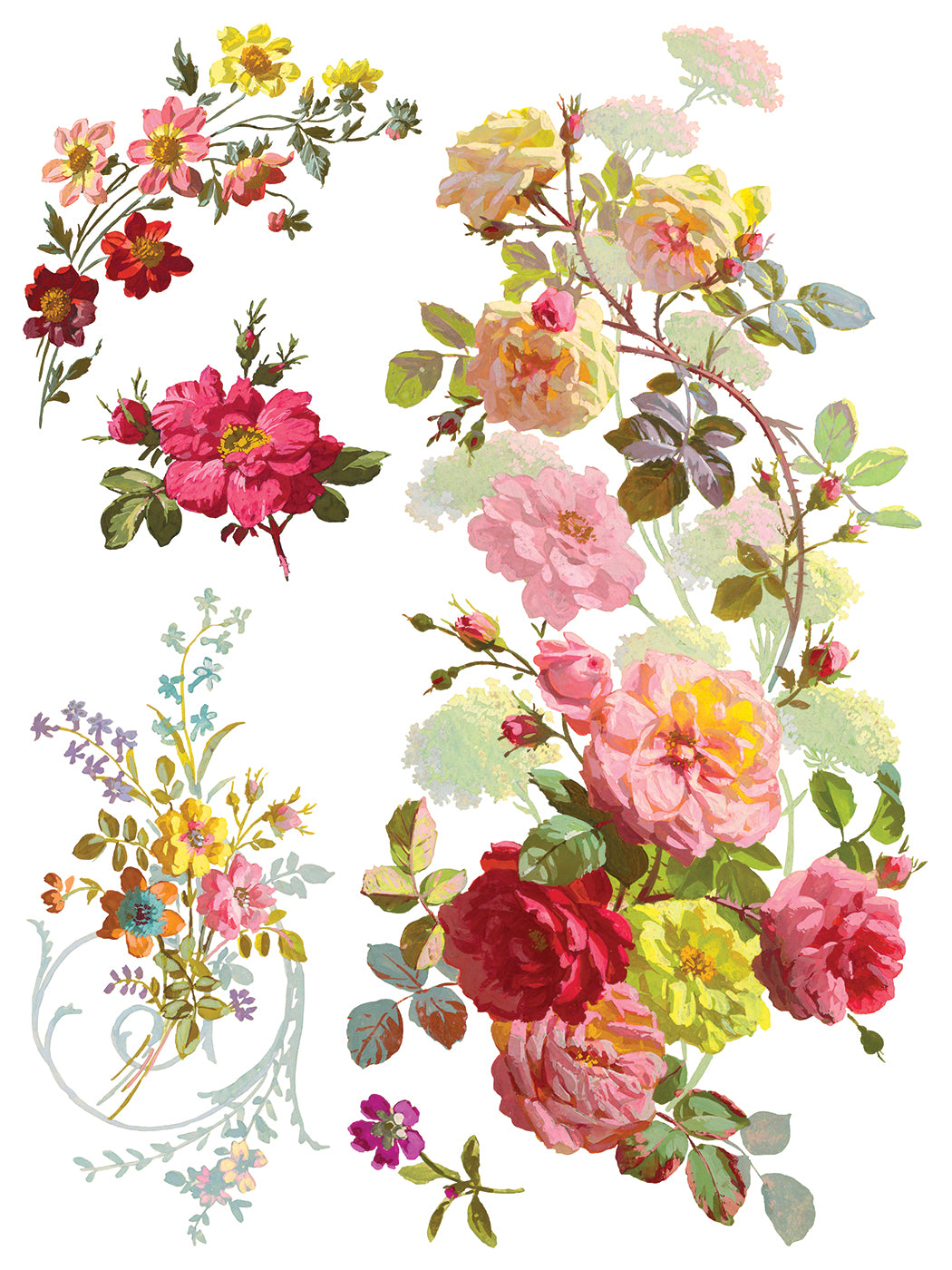 Saint Germain Iron Orchid Designs Transfer set