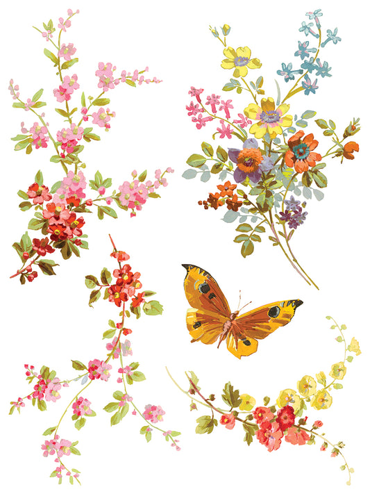 Saint Germain Iron Orchid Designs Transfer set