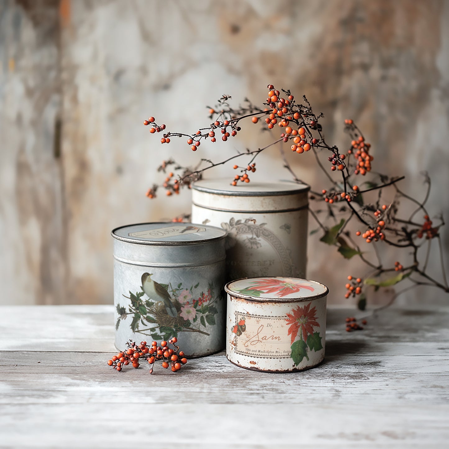 Winter Botanist 2025 Holiday Collection Transfer set