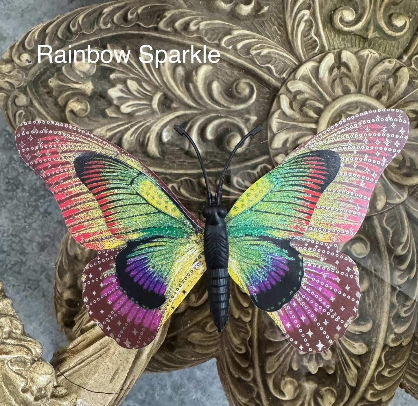 Indoor or Outdoor Magnetic Glitter Butterflies