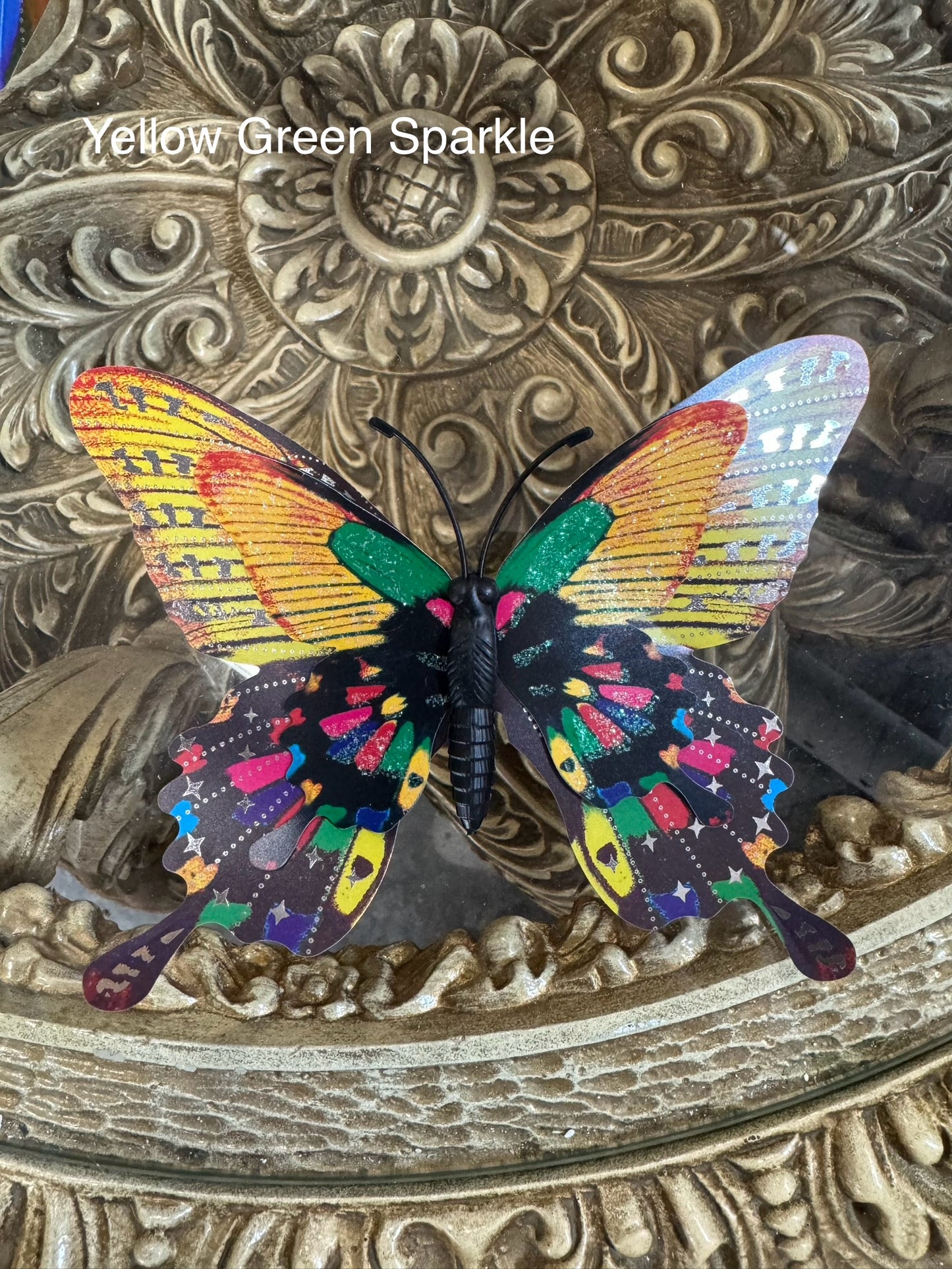 Indoor or Outdoor Magnetic Glitter Butterflies