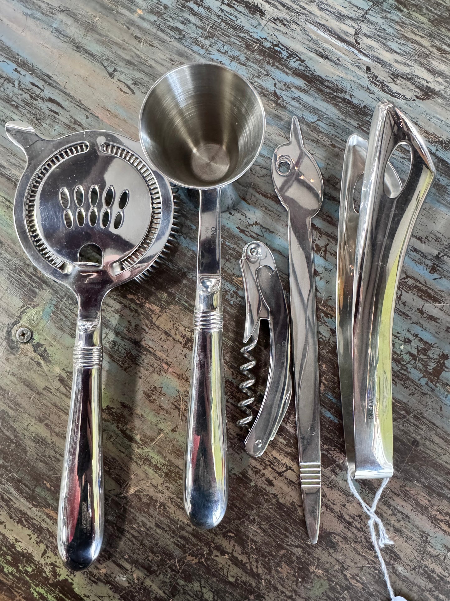 Oneida 5 Piece Stainless Steel Bar Set