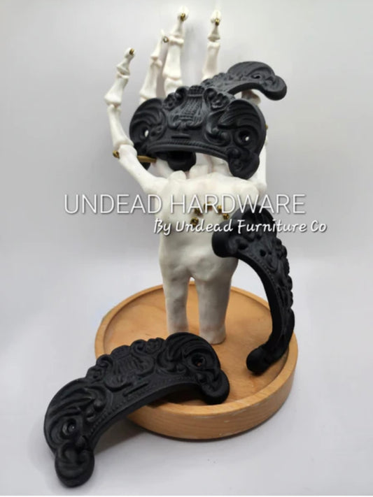 Dead Queen Iron Cup Handles by Undead Hardware