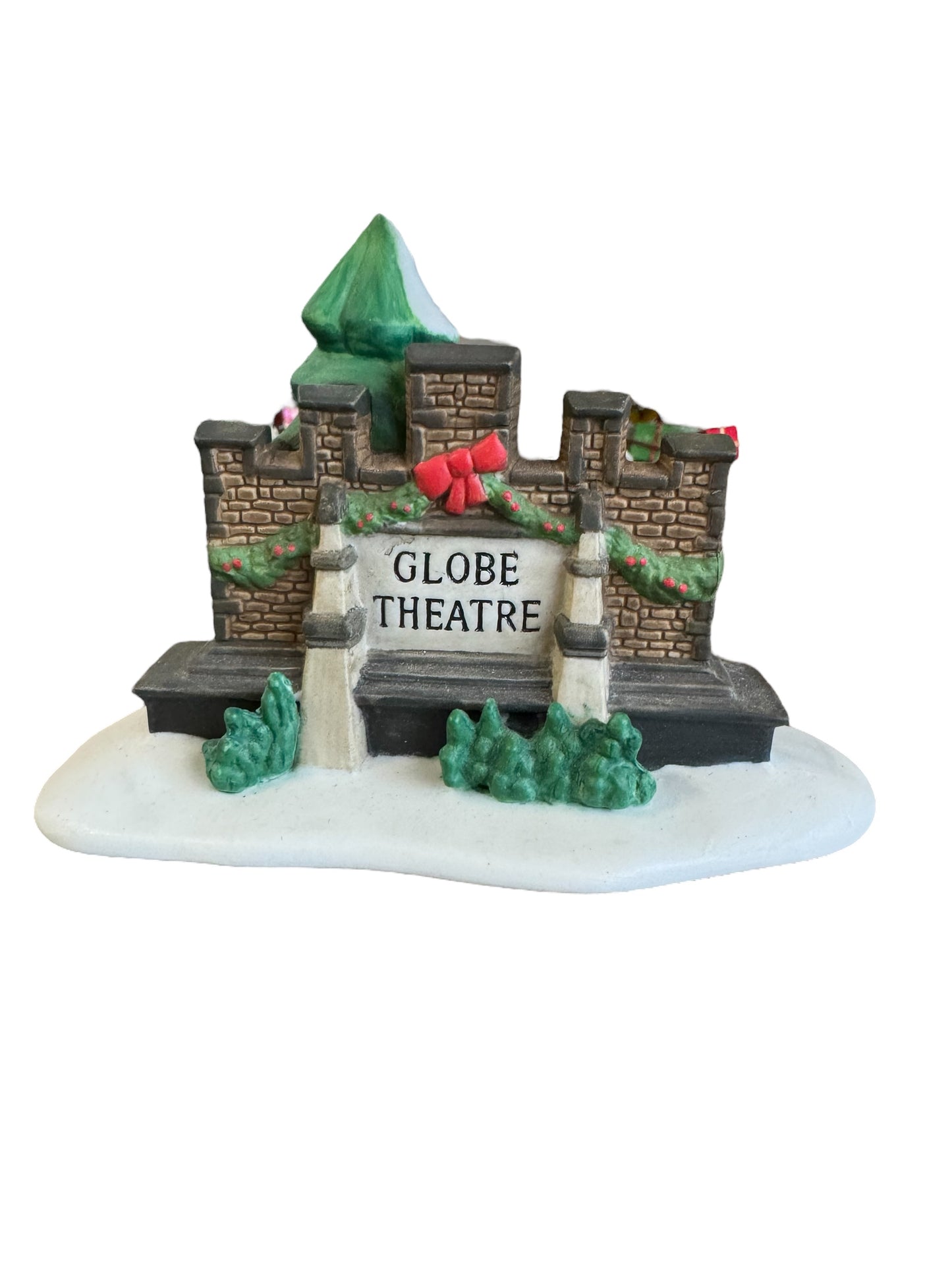 Department 56 “Globe Theatre” Sign