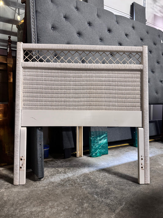 Twin Wicker Headboard
