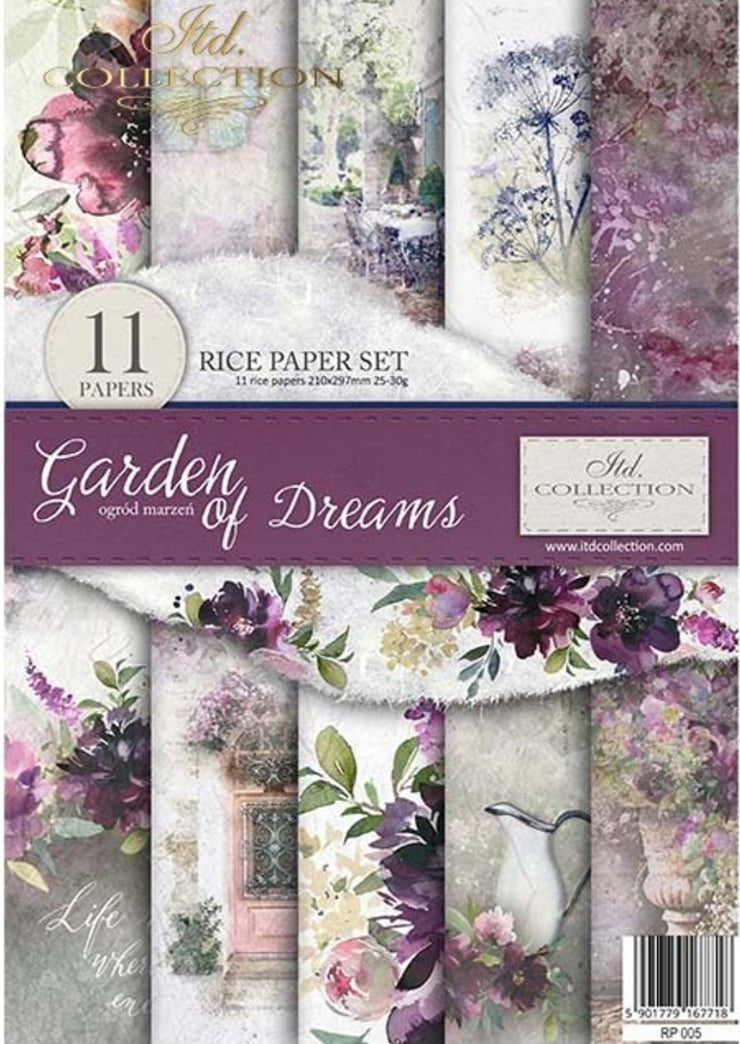Garden of Dreams ITD Collection Decoupage Rice Paper