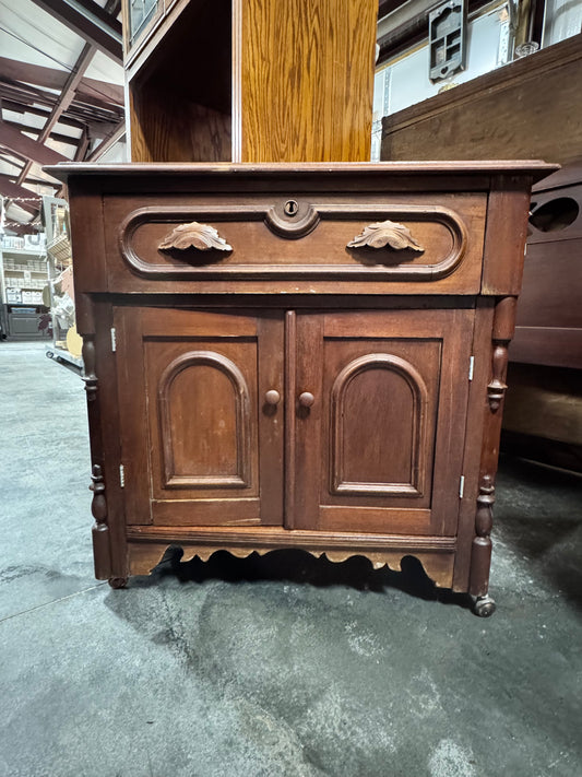 Antique Walnut Washstand