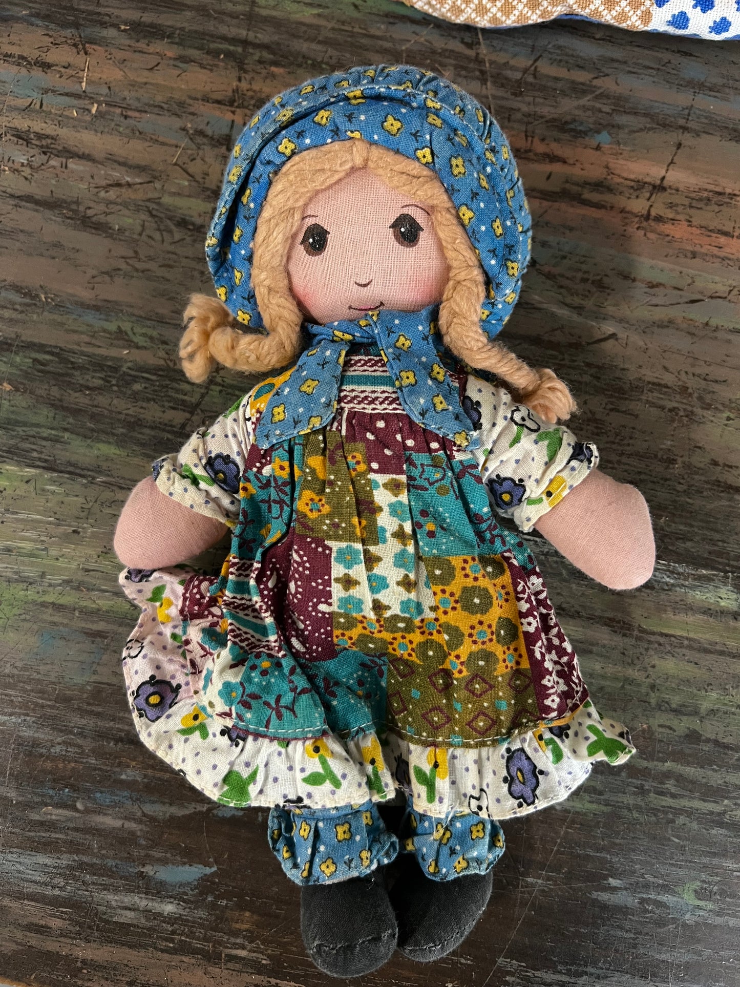 Vintage Knickerbocker Brand Holly Hobby Purse with Doll 1970's Original