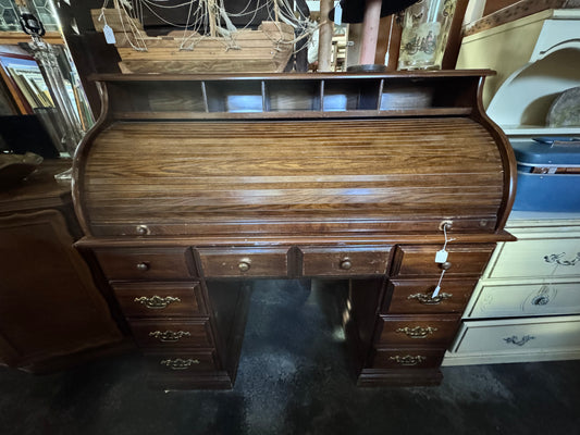 Vintage Roll Top Desk