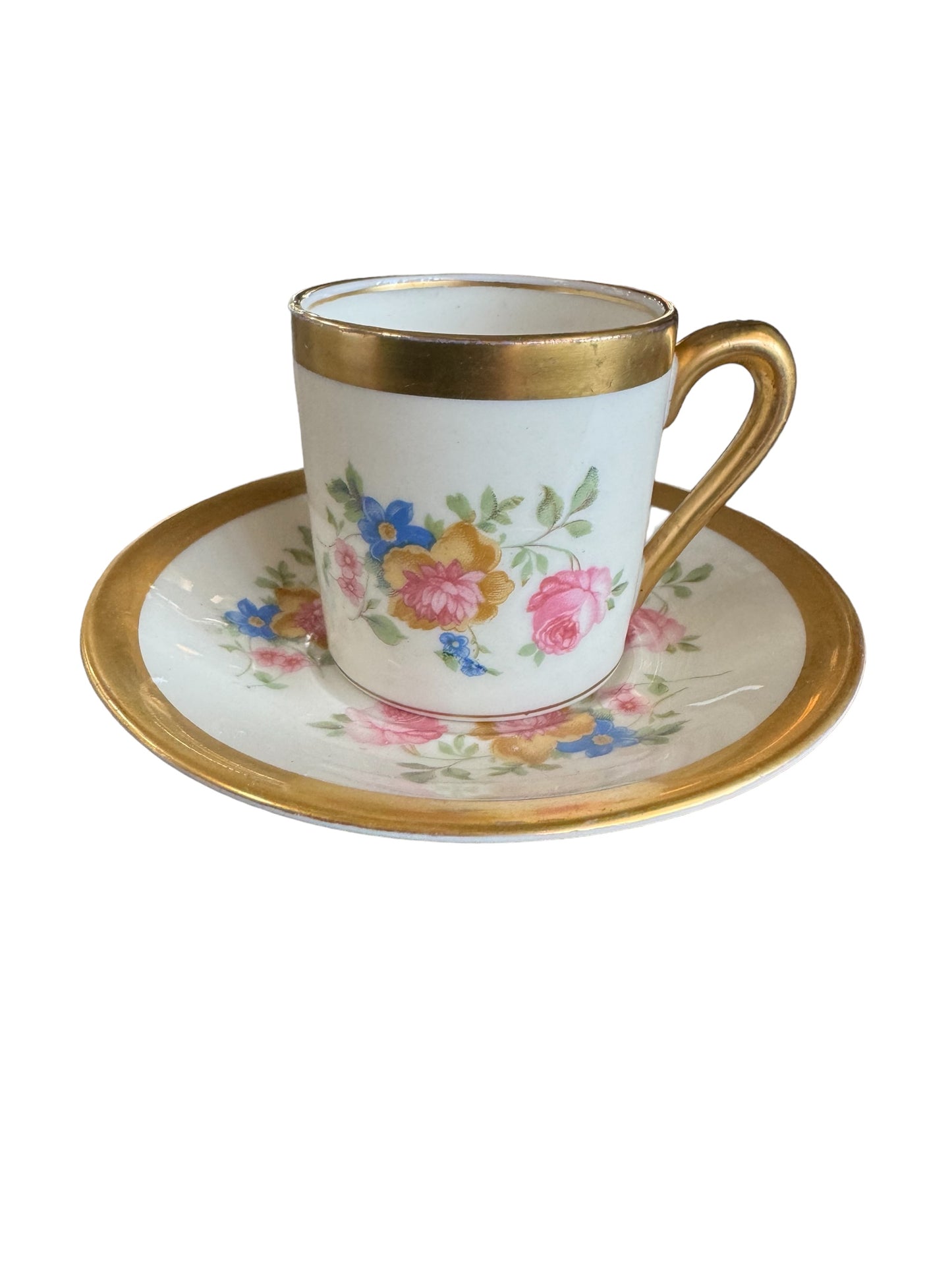 Fine Concorde China Demitasse Cup and Saucer