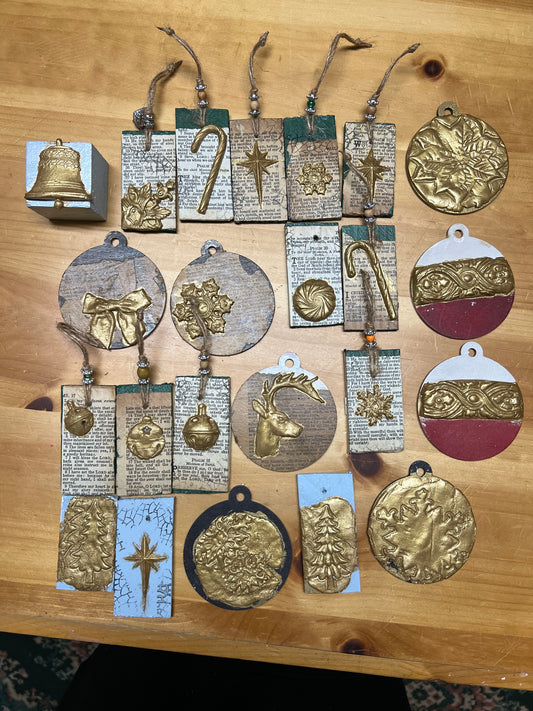 Make & Take Kit Tag Ornaments