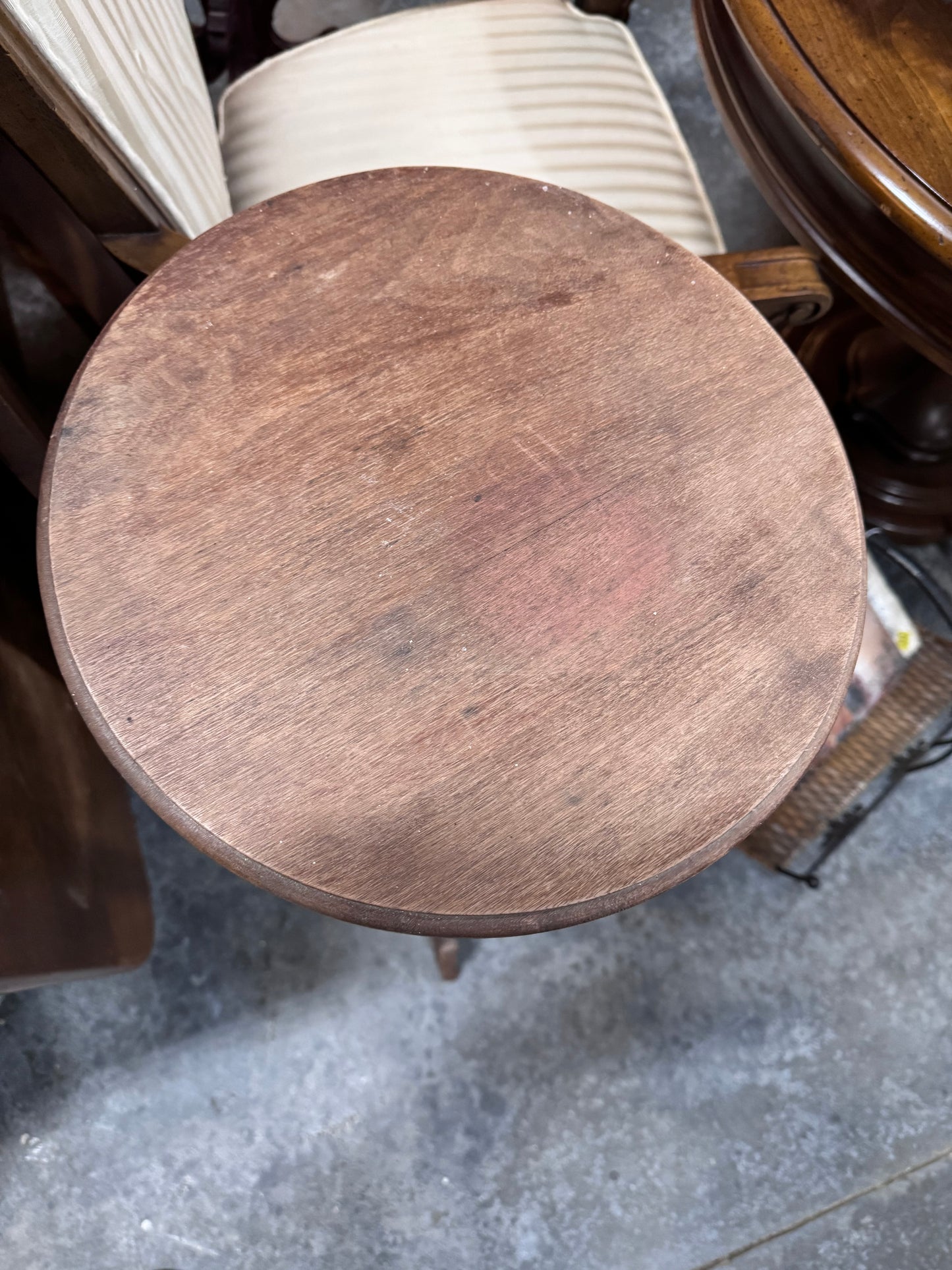 Victorian Walnut Plant Stand