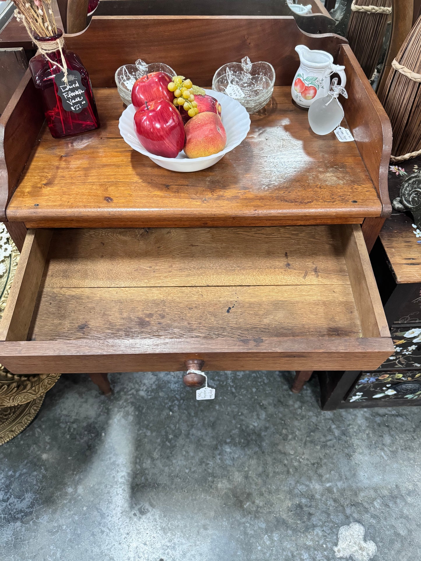 Antique Bobbin Leg Writing Desk