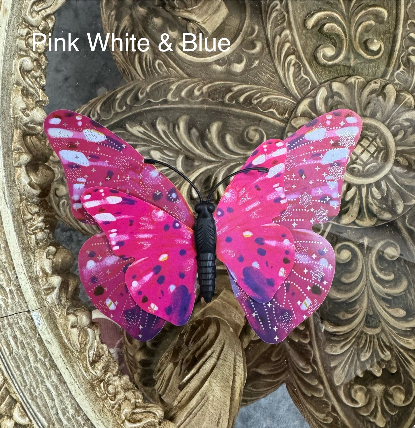 Indoor or Outdoor Magnetic Glitter Butterflies