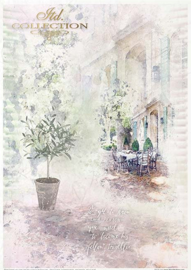 Garden of Dreams ITD Collection Decoupage Rice Paper