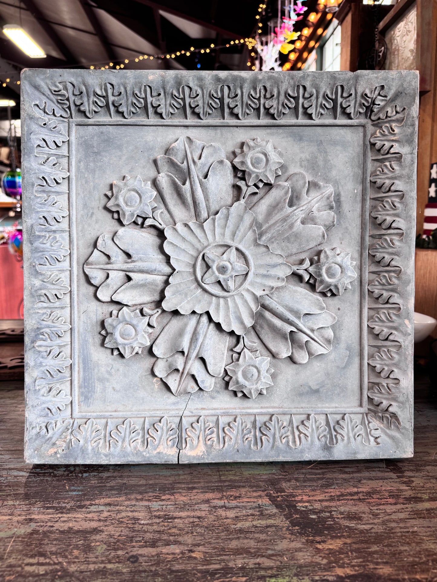 Molded Polystone Tile Wall Art