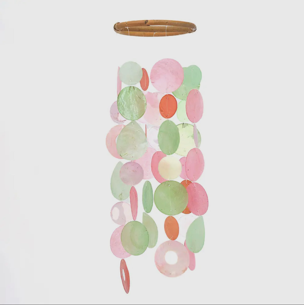 Capiz Shell Wind Chimes Small