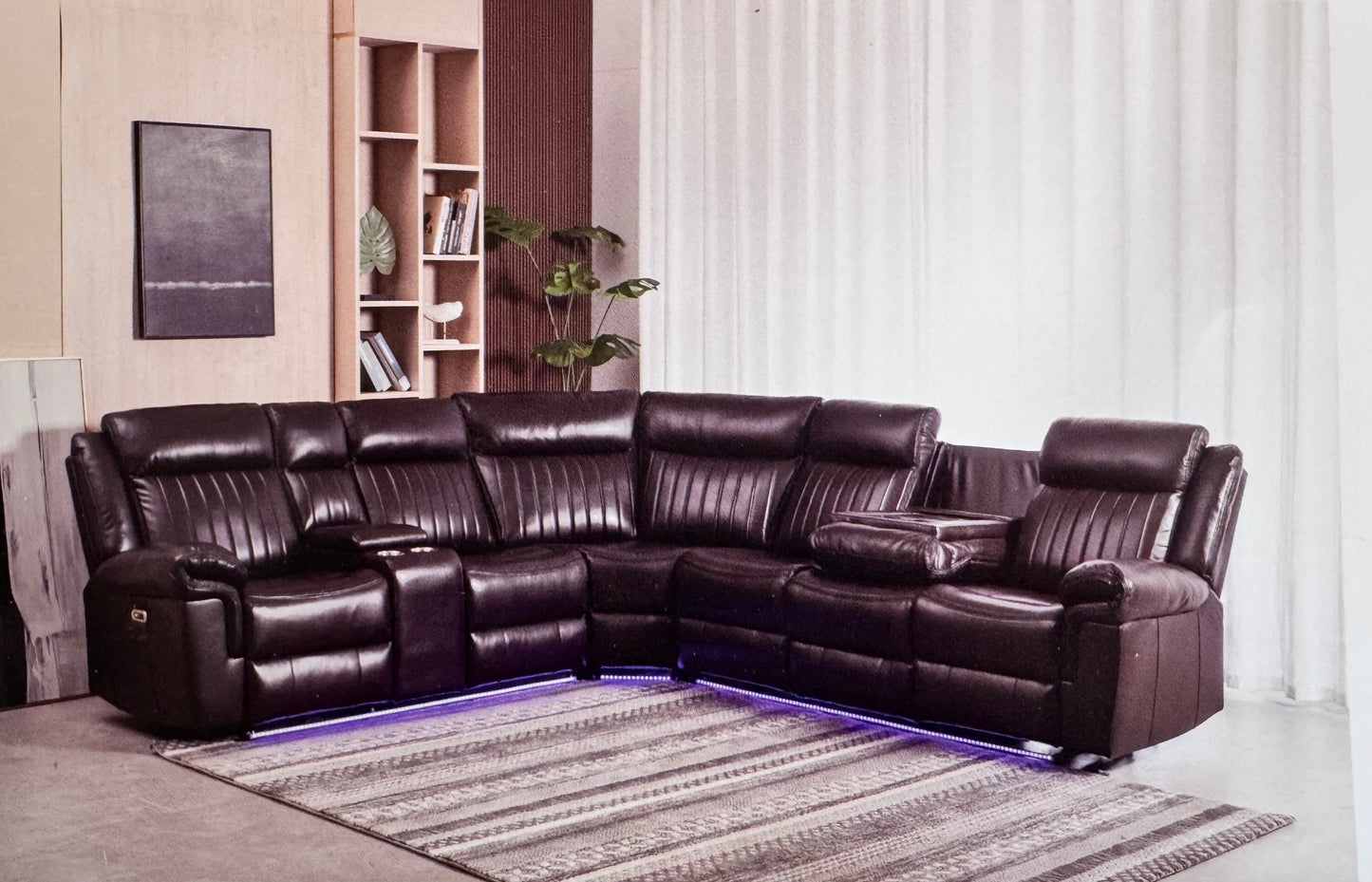 Sectional Motion Living Room Group