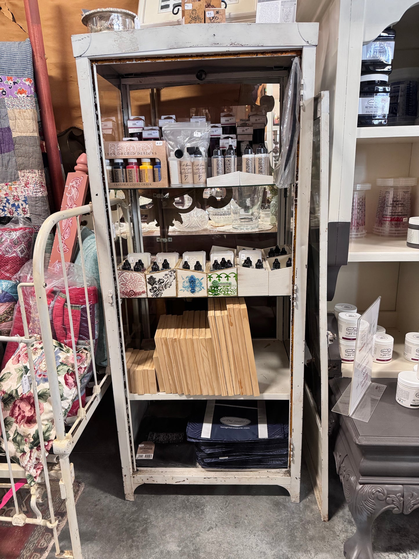 1920’s Apothecary Cabinet
