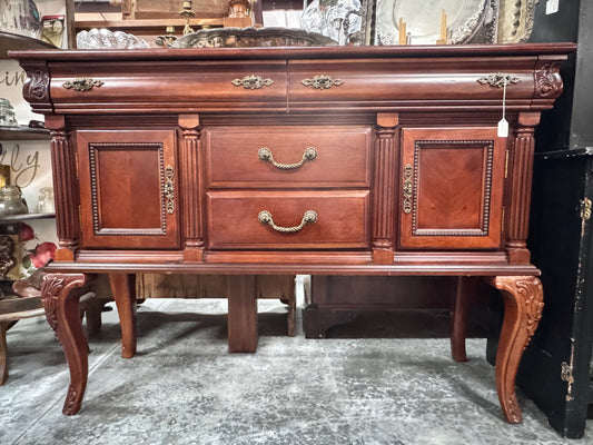 Solid Wood Vintage Style Server Buffet