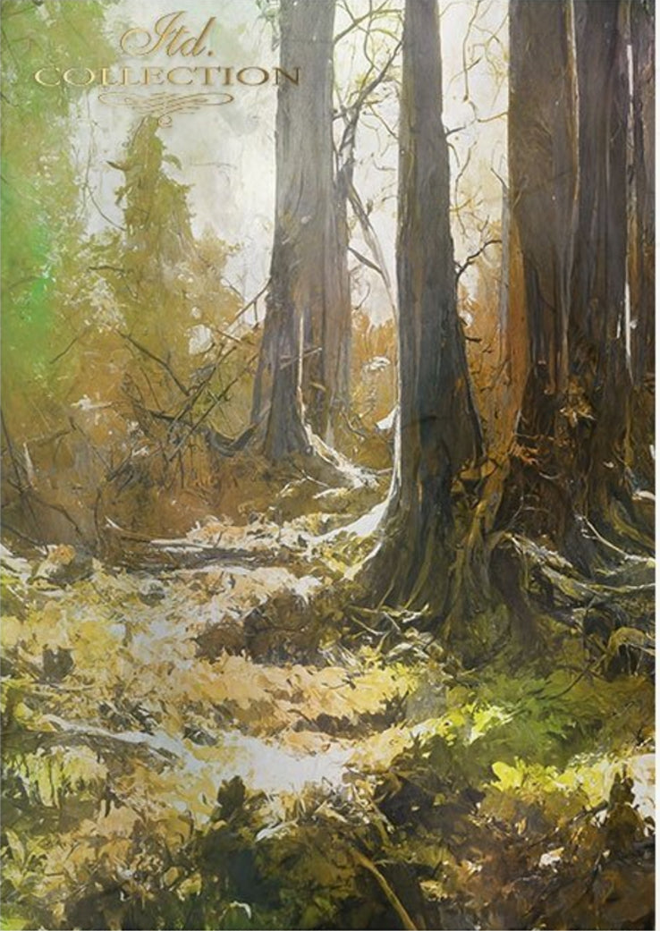 Mysterious Forest ITD Collection Decoupage Rice Papers