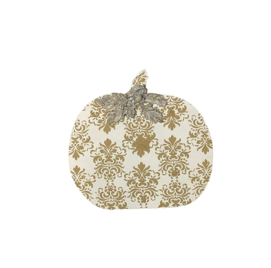 Holiday Table Server/Trivet Elegant Pumpkins - Trio -