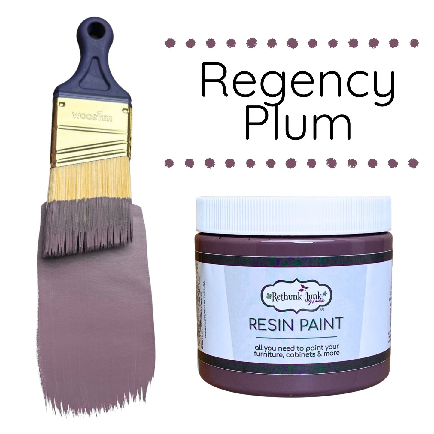 Regency Plum Rethunk Junk Paint by Laura