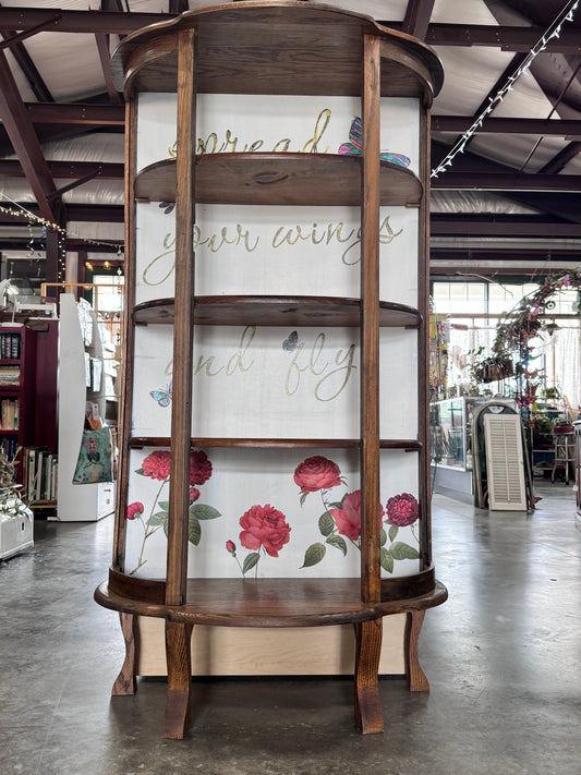 “Spread Your Wings and Fly” Display Cabinet