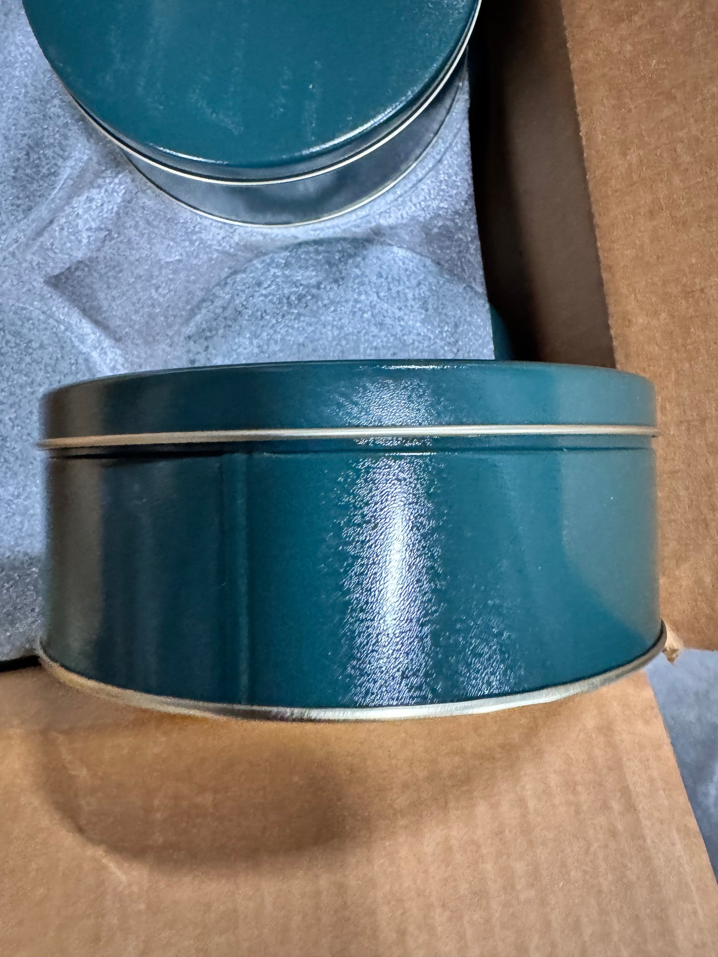 Round Cookie Candy Sewing project Tins