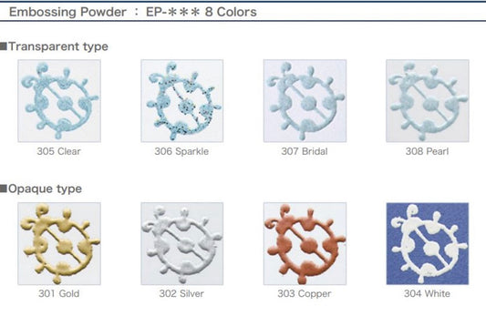 Tsukineko Embossing Powders