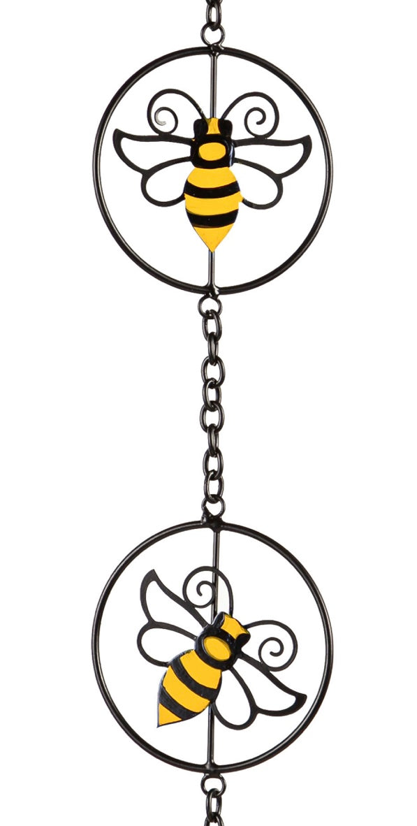 96" Bumble Bee Rain Chain