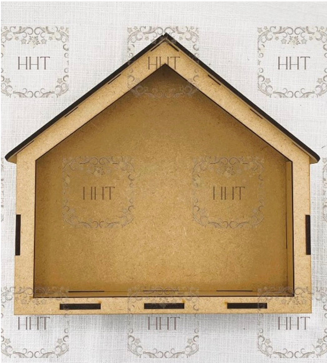 Handcrafted Holiday Traditions Nativity Shadowbox - Small