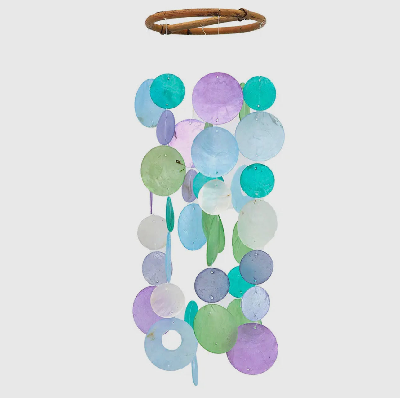 Capiz Shell Wind Chimes Small