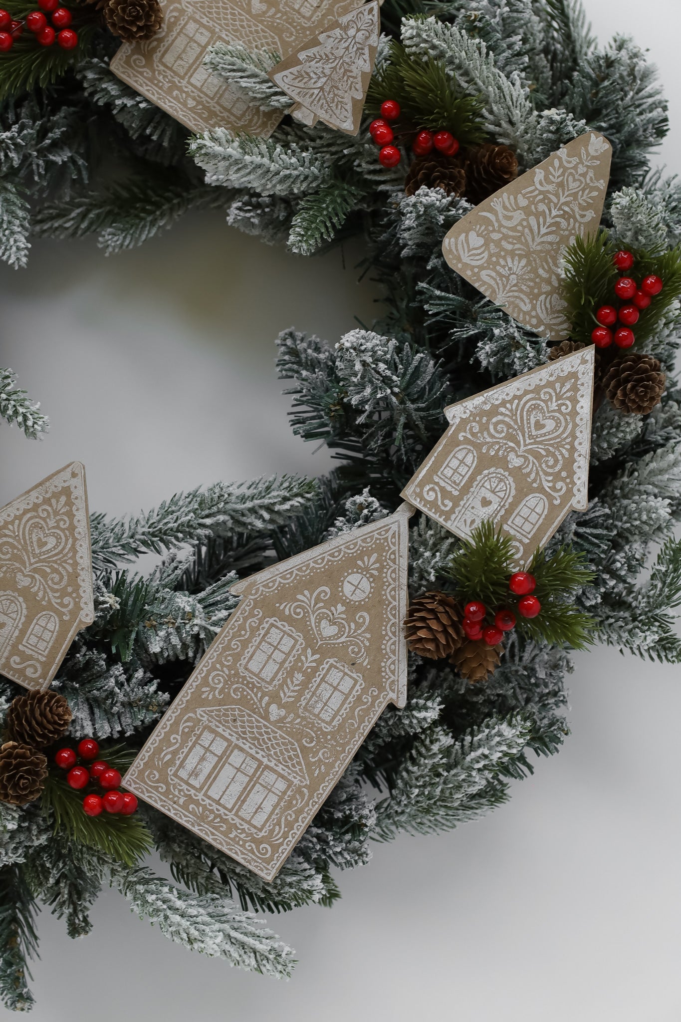 Gingerbread Lane Stamp Set 2026 Iron Orchid Designs Holiday Collection