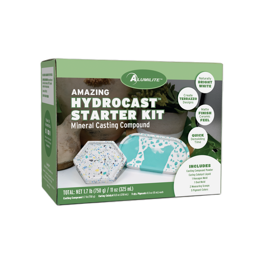 Amazing Hydrocast Starter Kit Mineral Casting Compound
