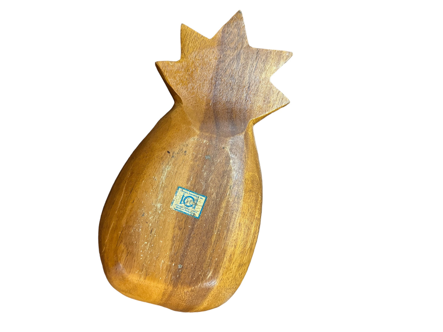 Wooden Pineapple Serving Bowl