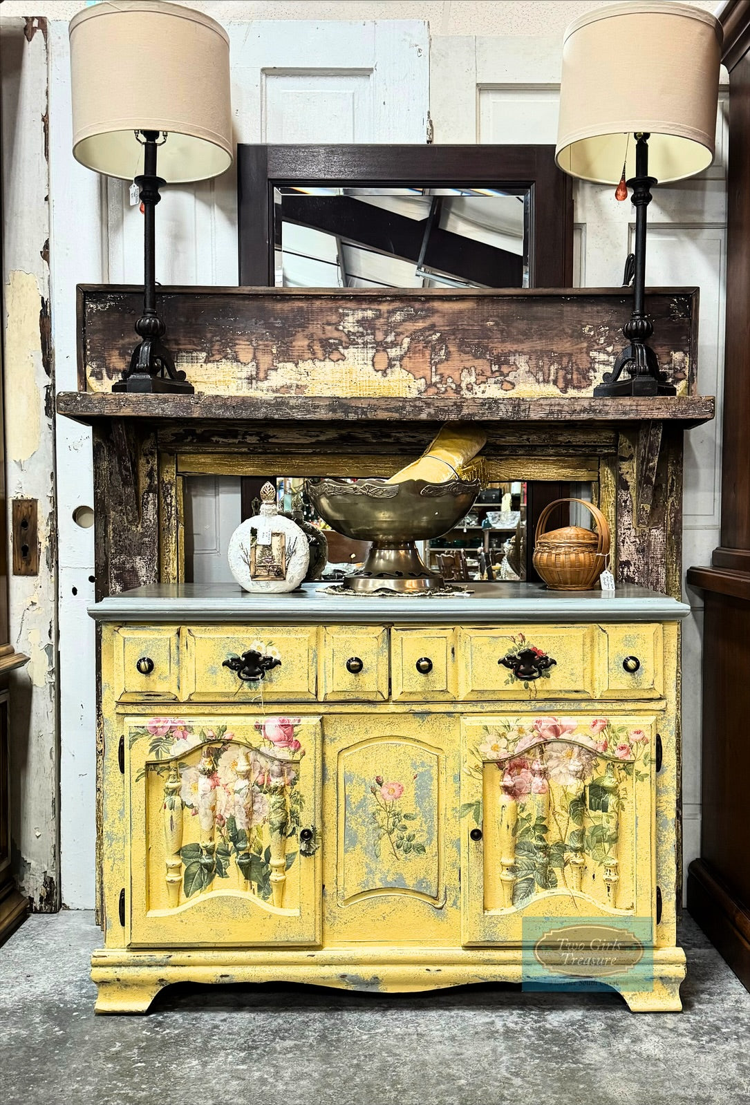 Mantle with Fireplace Surround