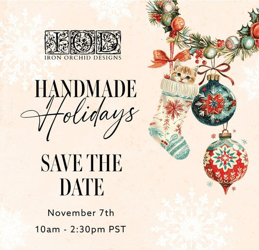 Handmade Holidays with Iron Orchid Designs