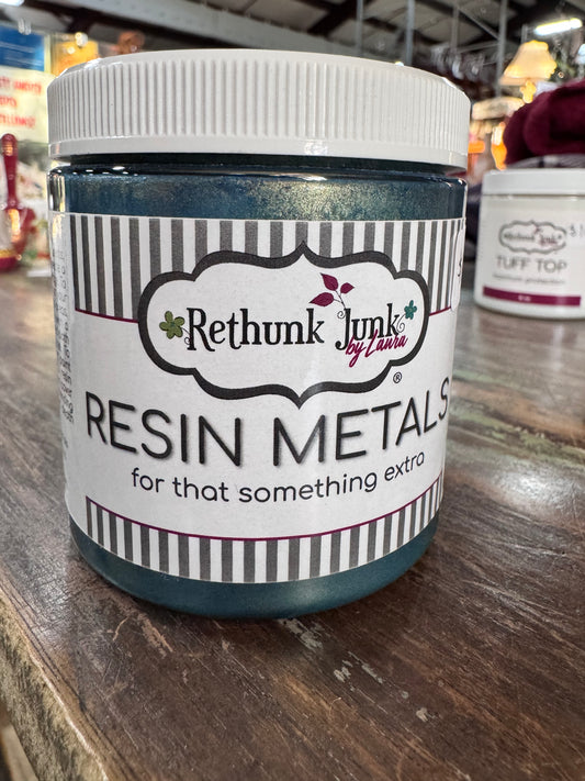 Resin Metals Mysterious Forest Rethunk Junk Paint by Laura