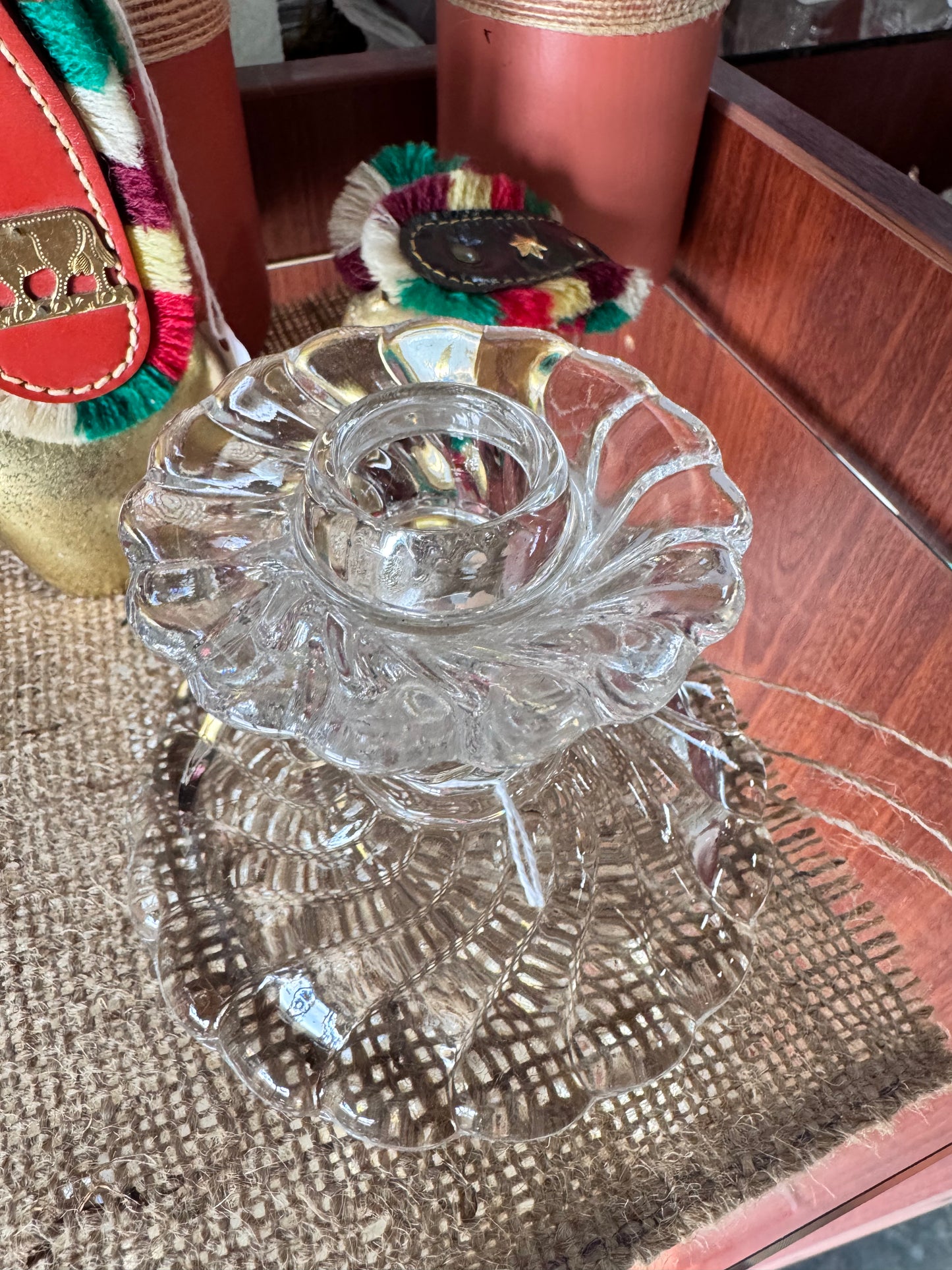 Fostoria Colony Swirl Candle Holder