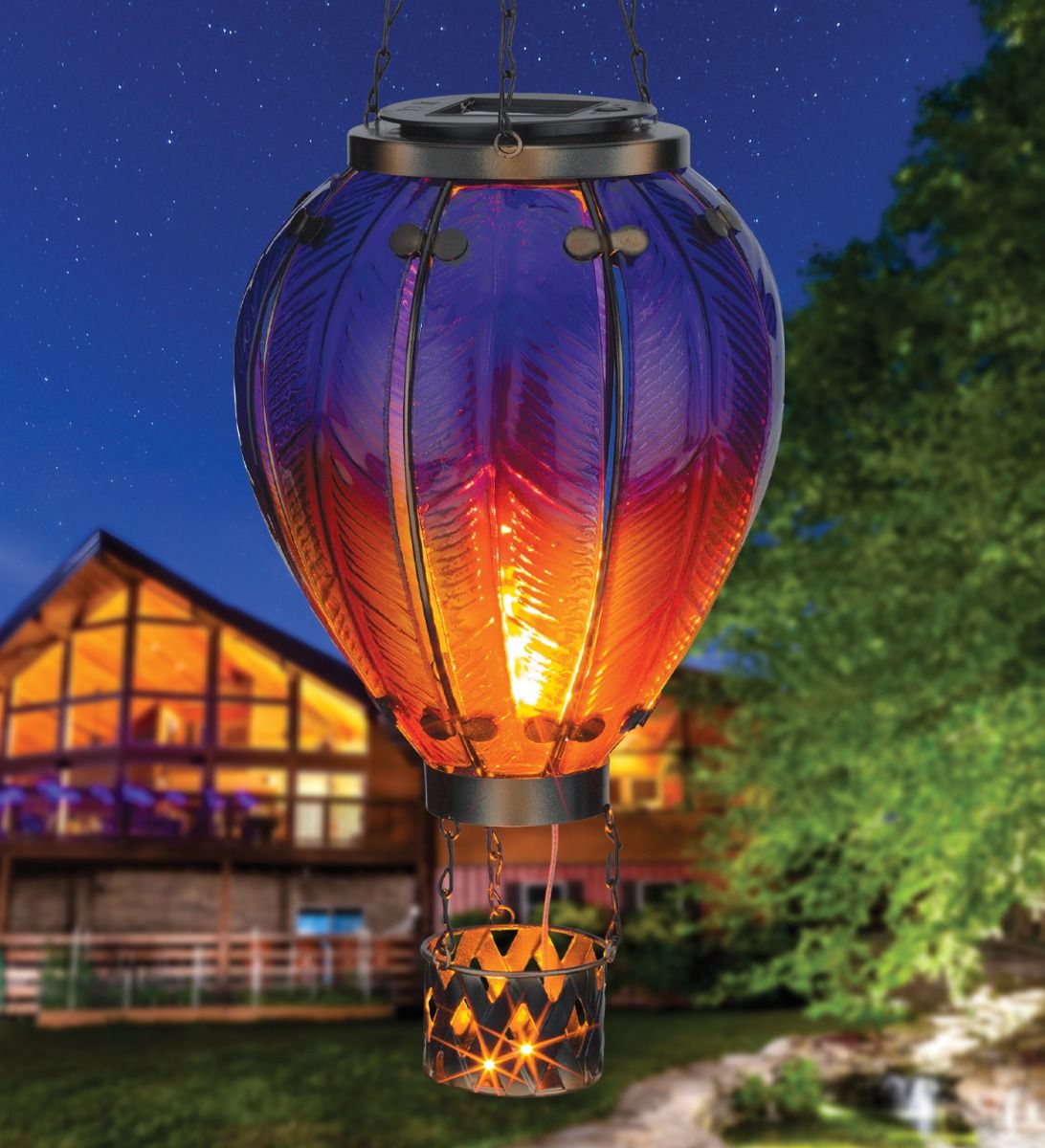 Hot Air Balloon Solar Lantern