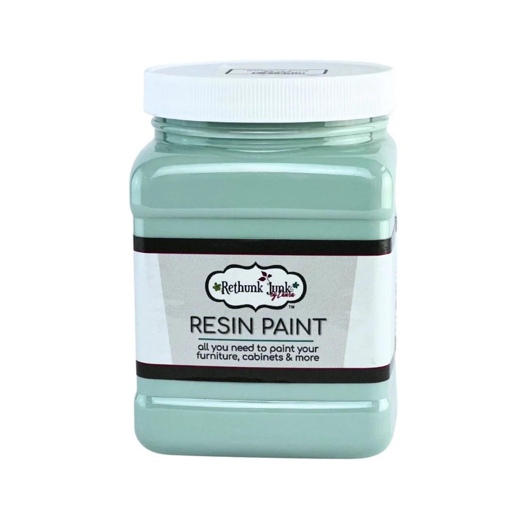 Robin's Egg Rethunk Junk Paint by Laura