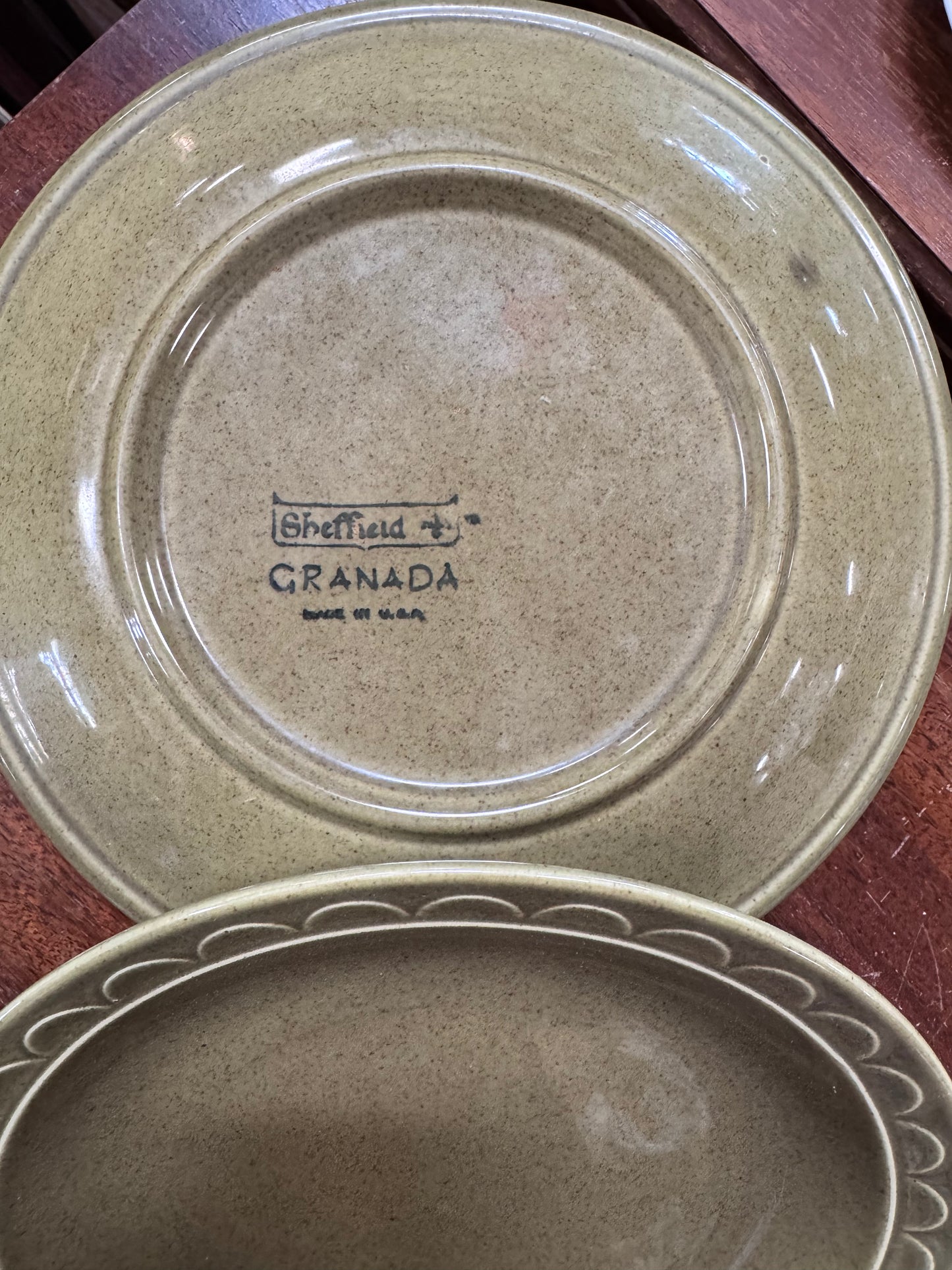 Vintage Sheffield Granada Dinner Plate