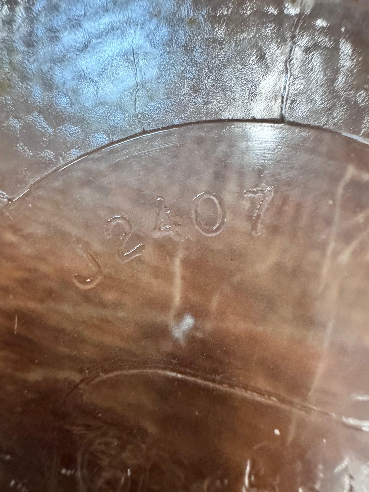 Vintage Glasbake Pie Pan