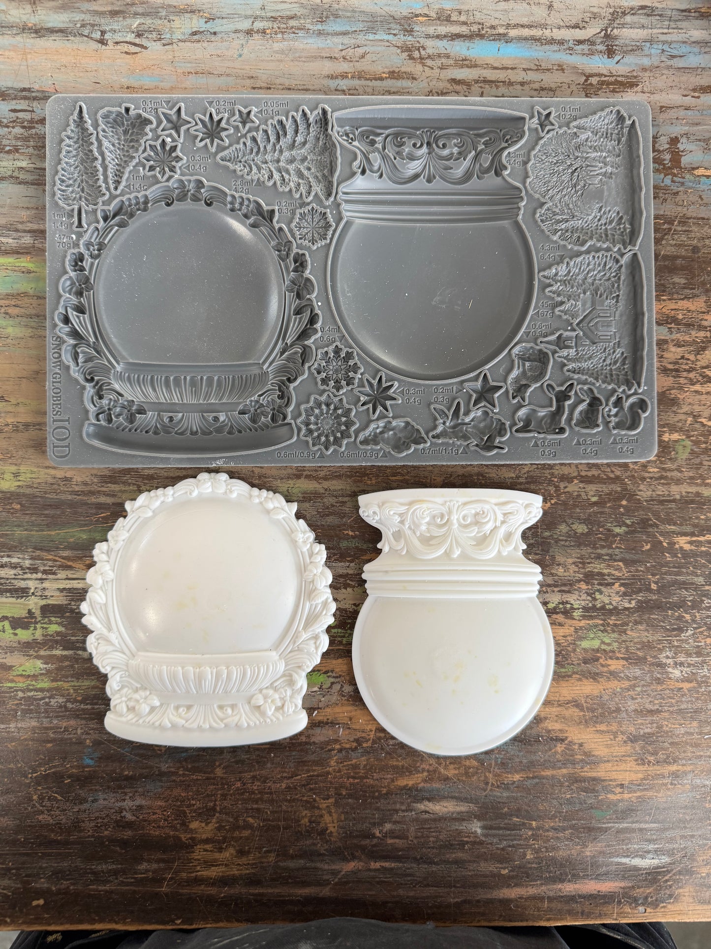 Snow Globe Resin Castings